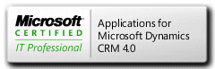 MCITP: Applications for Microsoft Dynamics CRM 4.0