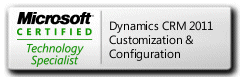 MCBMSS: Dynamics CRM 2011 Customization & Configuration