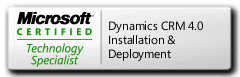 MCTS: Dynamics CRM 4.0 Installation & Deployment