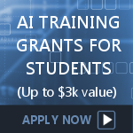 Apply now for an ONLC AI Training Grant - open to US-based students in college or upperclass high school.