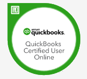 QuickBooks Certified User Online certification badge